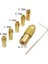 3.17MM Set Yeni 7 Adet 0.5-3mm Mini Matkap Aynaları Mikro Collet Pirinç W/anahtarı Adaptörü Ev Elektrik Güç Döner Aksesuarları Aracı (Yurt Dışından) 1