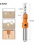 3.5x8 8mm Shank Hss Ağaç Işleme Havşa Yönlendirici Bit Vida Extractor Remon Yıkım Ahşap Freze Kesici (Yurt Dışından) 1