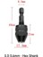 0.3-3.6mm Siyah Hex Shank Hızlı Değişim Dönüştürücü Elektrikli Mikro Motor Kelepçe Alaşım Anahtarsız Hızlı Değişim Dönüştürücü Matkap Parçaları Matkap Chuck Adaptörü (Yurt Dışından) 1