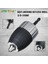 Altıgen Şaft (1 Adet) 3/8-24UNF 2-13MM Metal Kendinden Kilitlemeli Matkap Aynası Darbeli Çekiç Dönüşüm Matkap Ucu Tutucu Altıgen Saplı Biyel (Yurt Dışından) 2
