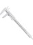 Beyaz 0-150MM Sürmeli Kaliperler Tek Kurallı Ölçekli Plastik Diyafram Derinlik Yükseklik Ölçü Aracı Dıy Aracı Ağaç Işleme Metal Işleme (Yurt Dışından) 1