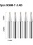 5 Adet 900M-T-2.4D 5 Paket 900M-T Serisi K/sk/b/ı/ıs/1c/2c/3c/4c/2.4d/3.2d Havya Ipuçları Kurşunsuz Kaynak Kafası Bga Lehimleme Aracı Aksesuarları (Yurt Dışından) 1
