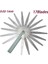 17 17/20 Bıçak Feeler Ölçer Metrik Boşluk Doldurucu 0.02-1.00MM Gage Ölçümü Moto Motor Supabı Ayarı Motosiklet Aksesuarı (Yurt Dışından) 1