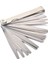 0.02-1.00 mm Boşluk 17 Bıçaklı Mesafe Bulucu Feeler Ölçer Vana Feeler Gaugefiller Karbon Çelik Levha Gümrükleme Ölçümü Için (Yurt Dışından) 4