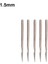 5 Adet 3mm 5 Adet 2.35MM Shank Galvanik Elmas Taşlama Kafası Cila Iğnesi 1/1.5/2/3/4/6mm Oyma Yeşim Taşı Aşındırıcı Alet (Yurt Dışından) 5