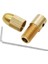 3.17MM 7 Adet Elektrikli Matkap Ucu Kiti Ayna Adaptörü Collet 0.5-3mm Mini Delme Aracı Matkap Klasörü Bakır Kap Döner Elektrikli El Aletleri Için (Yurt Dışından) 5