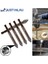 Kahverengi 10MM Çap 3/4/5/6/7/8/10/12MM Cam Matkap Ucu Alaşım Karbür Noktası 4 Kesme Kenarları ile Kiremit Cam Çapraz Mızrak Kafa Matkap Uçları (Yurt Dışından) 2