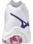 Wave Lightning Z8 Mıd Kadın Voleybol Ayakkabısı Beyaz / Mavi 5