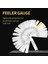 01 0.04MM-0.88MM Feeler Ölçer Metrik Boyut Kalınlık Ölçer Seti Vanalar Vanaların Yaprakları Ölçüm Probu Boşluğu Için Buji Boşluğu (Yurt Dışından) 2