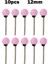 8mm 10 Adet 3mm Shank Top Şeklinde Seramik Taşlama Kafası Taşlama Çapak Tekerlek Taşlama Mobilya El Sanatları Döner Aletler (Yurt Dışından) 3