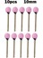 8mm 10 Adet 3mm Shank Top Şeklinde Seramik Taşlama Kafası Taşlama Çapak Tekerlek Taşlama Mobilya El Sanatları Döner Aletler (Yurt Dışından) 4