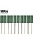 Yeşil 10 Adet Elmas Taşlama Kafası Aşındırıcı Parlatma Ucu 8mm Tekerlek 2.35MM Shank Taş Parlatma Döner Aracı Öğütücü Aksesuarları (Yurt Dışından) 1