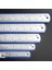 15 cm Metal Paslanmaz Çelik Ölçekli Metrik Cetvel Santimetre Inç Düz Cetvel Hassas Ölçme Aracı Ofis Donanım Ölçme (Yurt Dışından) 3