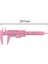 Pembe 0-80MM Plastik Kumpas Sürgülü Sürmeli Ölçer Pakometre Mikrometre Iç Dış Çap Ölçme Aletleri (Yurt Dışından) 3