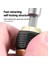 1 Adet Xiaomi Matkap Aynası 50MM Tornavida Darbeli Matkap Adaptörü 1/4 Hex Shank Matkap Ucu Tutucu Hızlı Bağlantı Aynası Değişim Dönüştürücü (Yurt Dışından) 5