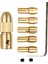 2mm 8 Adet/takım Elektrikli Matkap Ucu Kiti Chuck Adaptörü Collet 0.5-3mm Mini Delme Aracı Matkap Klasörü Bakır Kap Döner Elektrikli El Aletleri (Yurt Dışından) 2