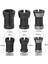 6mm 6MM/6.35MM/8MM Collet Chuck Gravür Kırpma Makinesi Elektrikli Yönlendirici Makine Imalatı Için Ağaç Işleme Kesici 1 Adet/3 Adet (Yurt Dışından) 3