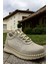 D25YA-3275 Krem Kadın Sneaker Deri Tam Ortopedik Casual Günlük Kadın Ayakkabı 1