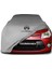 Citroen C4 (2007 - 2011) Gri Kumaş Araba Branda Logolu Kumaş Araba Brandası Penye Oto Branda 1