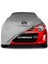 Citroen C1 2 (2014 - ) Gri Kumaş Araba Branda Logolu Kumaş Araba Brandası Penye Oto Branda 1