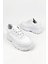 Yüksek Tabanlı Kadın Spor Ayakkabı 6 cm - Beyaz 5
