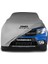 Dacia Sandero 2 (2016 - 2020) Gri Kumaş Araba Branda Logolu Kumaş Araba Brandası Penye Oto Branda 1