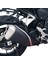 Honda Nx 500 2025 Uyumlu Egzoz Koruma Kapağı Siyah 4