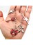 Gotik Kalp Anahtar Charm Kolye 3