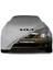 Kia Cerato 1 Hatchback (2004 - 2006) Gri Kumaş Araba Branda Logolu Kumaş Araba Brandası Penye Oto Branda 1