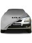 Kia Rio 2 Hatchback JB(2005 - 2009) Gri Kumaş Araba Branda Logolu Kumaş Araba Brandası Penye Oto Branda 1