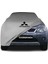 Mitsubishi Outlander 2 (2005 - 2012) Gri Kumaş Araba Branda Logolu Kumaş Araba Brandası Penye Oto Branda 1