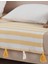 Liva Ponponlu Sarı 3 Adet Koltuk Örtüsü 115X200 cm Kanepe Divan Çekyat Berjer Örtüsü Püsküllü 3