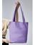 2 Cepli Lila Gabardin Çanta 2