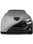 Peugegot 208 1 (2012 - 2019) Gri Kumaş Araba Branda Logolu Penye Oto Branda 1