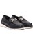 Kadın Siyah Toka Detaylı Comfort Loafer 25SFD153718 3