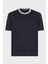 Şerit Detaylı Pamuk Regular Fit Sıfıt Yaka T Shirt Erkek T Shirt EM000853 AF12926 UB118 5