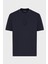 Kabartmalı Logo % 100 Pamuk Regular Fit Bisiklet Yaka T Shirt Erkek T Shirt EM001040 AF13669 UB118 5