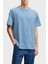 Çizgili Pamuk Relaxed Fit Bisiklet Yaka T Shirt Erkek T Shirt 50499334 462 1