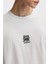 Pamuk Relaxed Fit Bisiklet Yaka Logolu T Shirt Erkek T Shirt 50542766 100 4