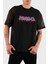 Logo Efektli Oversize Fit Bisiklet Yaka File T Shirt Erkek T Shirt 50510000 001 3