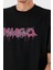 Logo Efektli Oversize Fit Bisiklet Yaka File T Shirt Erkek T Shirt 50510000 001 5