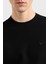 Emporio Arman Pamuklu Regular Fit Kabartmalı Jakarlı T Shirt Erkek T Shirt EM001728 AF14874 FC039 4