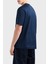 Jakarlı Logo Baskılı Regular Fit Bisiklet Yaka T Shirt Erkek T Shirt EM000787 AF12916 FB224 2