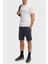 Pamuk Karışımlı Relaxed Fit Normal Bel Spor Short Erkek Short 50537534 402 3