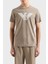 Pamuklu Regular Fit Bisiklet Yaka Logolu T Shirt Erkek T Shirt 8N1TN5 1jpzz M6117 1