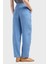 Relaxed Fit Yüksek Bel Düz Paça Cupra Pantolon Bayan Pantolon EW000654 AF12644 U9324 2