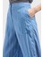 Relaxed Fit Yüksek Bel Düz Paça Cupra Pantolon Bayan Pantolon EW000654 AF12644 U9324 3