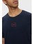 Pamuklu Regular Fit Bisiklet Yaka Logolu T Shirt Erkek T Shirt 50525236 405 3