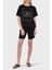 Pamuk Oversize Fit Bisiklet Yaka Logolu T Shirt Bayan T Shirt EW000553 AF10887 UC001 3