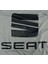 Seat Leon 2 (2005 - 2012) Gri Kumaş Araba Branda Logolu Kumaş Araba Brandası Penye Oto Branda 2